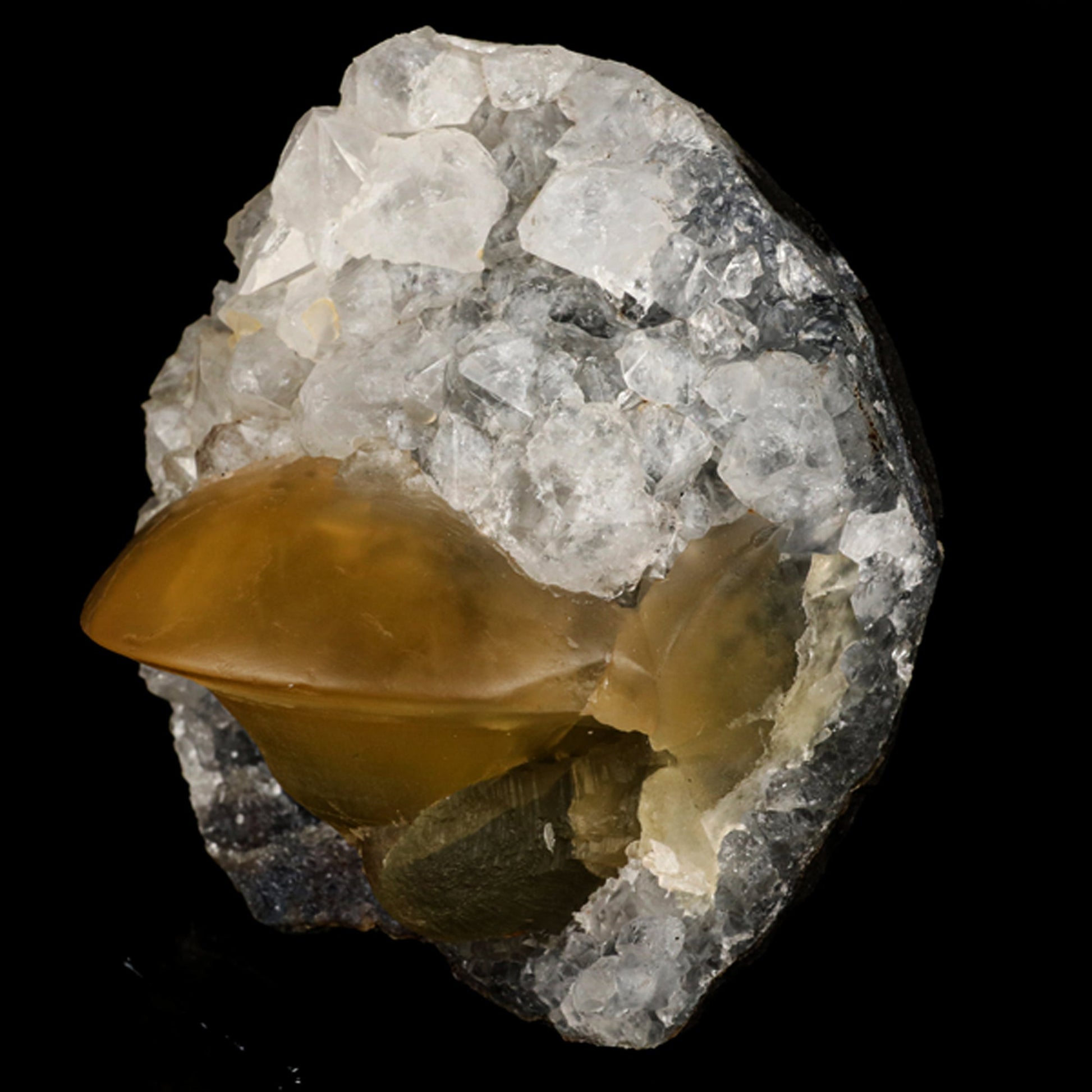 Fluorite on MM Quartz Natural Mineral Specimen # B 6116 Fluorite Superb Minerals 