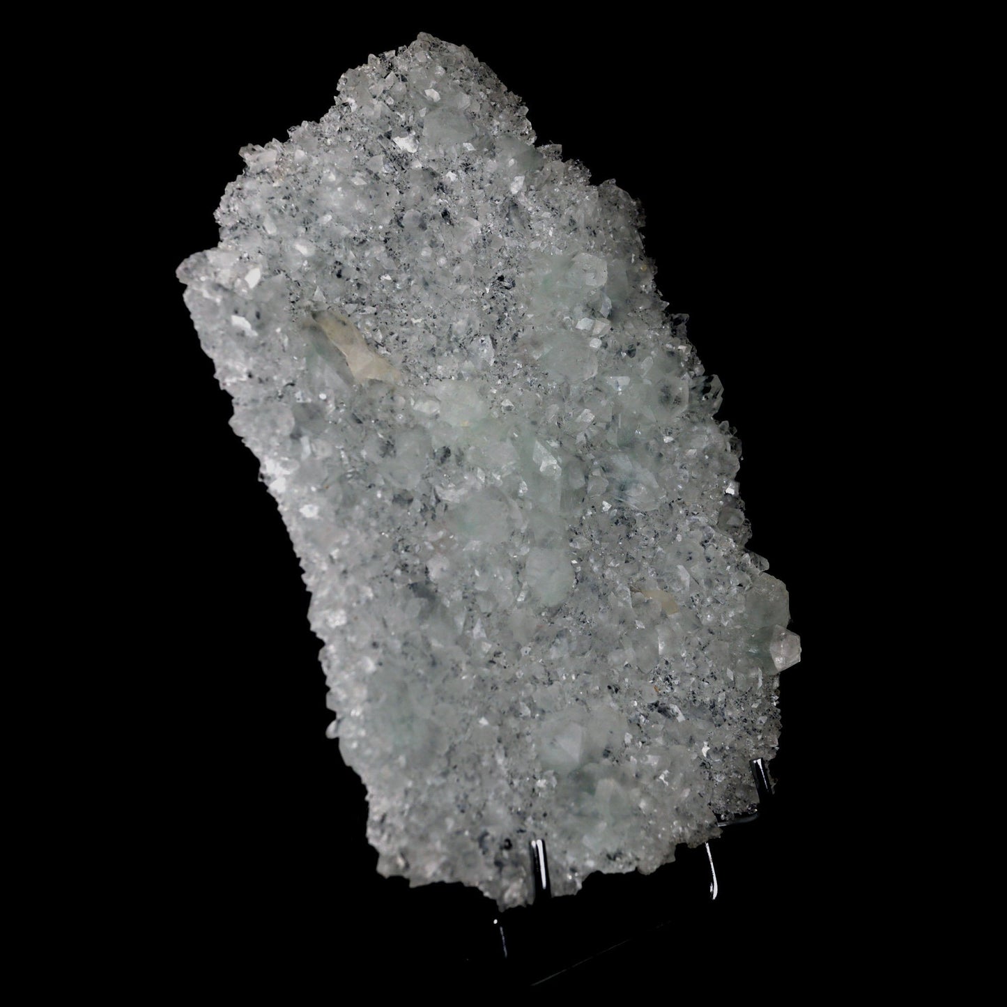 Gemmy Apophyllite Slice Natural Mineral Specimen # B 4731  https://www.superbminerals.us/products/gemmy-apophyllite-slice-natural-mineral-specimen-b-4731  Features: Exceptional glistening gemmy Apophyllite is a very thin and fragile slice of rock. Primary Mineral(s): ApophylliteSecondary Mineral(s): N/AMatrix: N/A9.00 Inch x 6.3 Inch Weight : 600 gms Locality: Nashik, Maharashtra, India