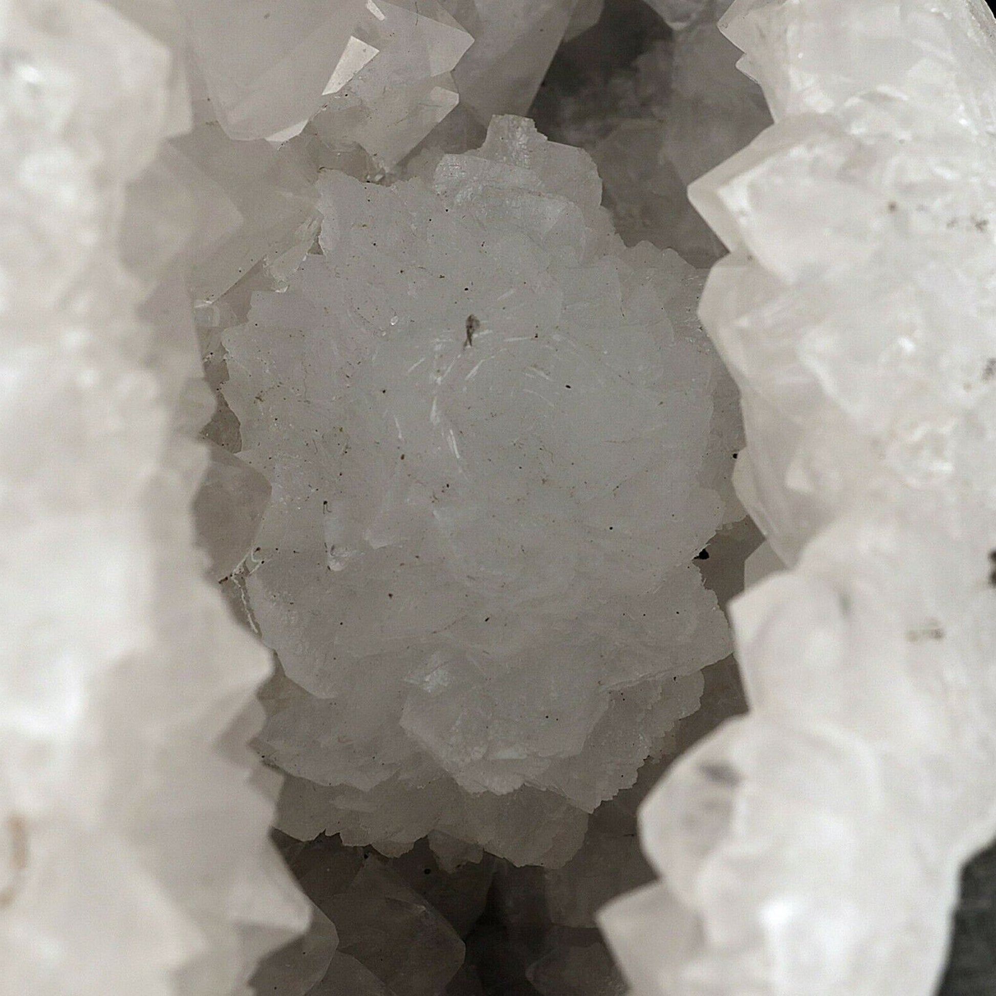Goosecreekite Rare Mineral on MM Quartz Natural Mineral Specimen # B 3…  https://www.superbminerals.us/products/goosecreekite-rare-mineral-on-mm-quartz-natural-mineral-specimen-b-3681  FeaturesVery fine specimen of the very rare zeolite mineral goosecreekite. The goosecreekite&nbsp; has grown in a translucent white nodular formation of goosecreekite in polycrystalline aggregates. The crystals on this beauty are sharp with white coloring and vitreous luster.&nbsp; The goosecreekite sits inside a basal