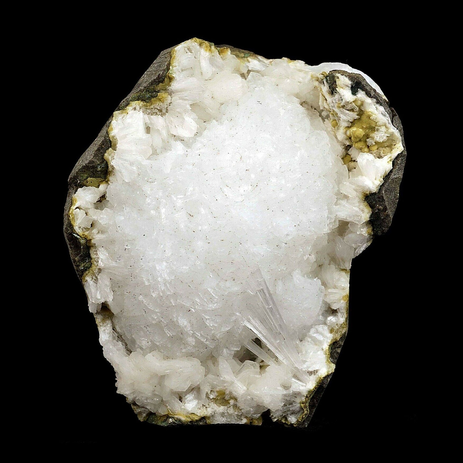 Goosecreekite rare mineral with Scolecite Natural Mineral Specimen # B 3570 Goosecreekite Superb Minerals 