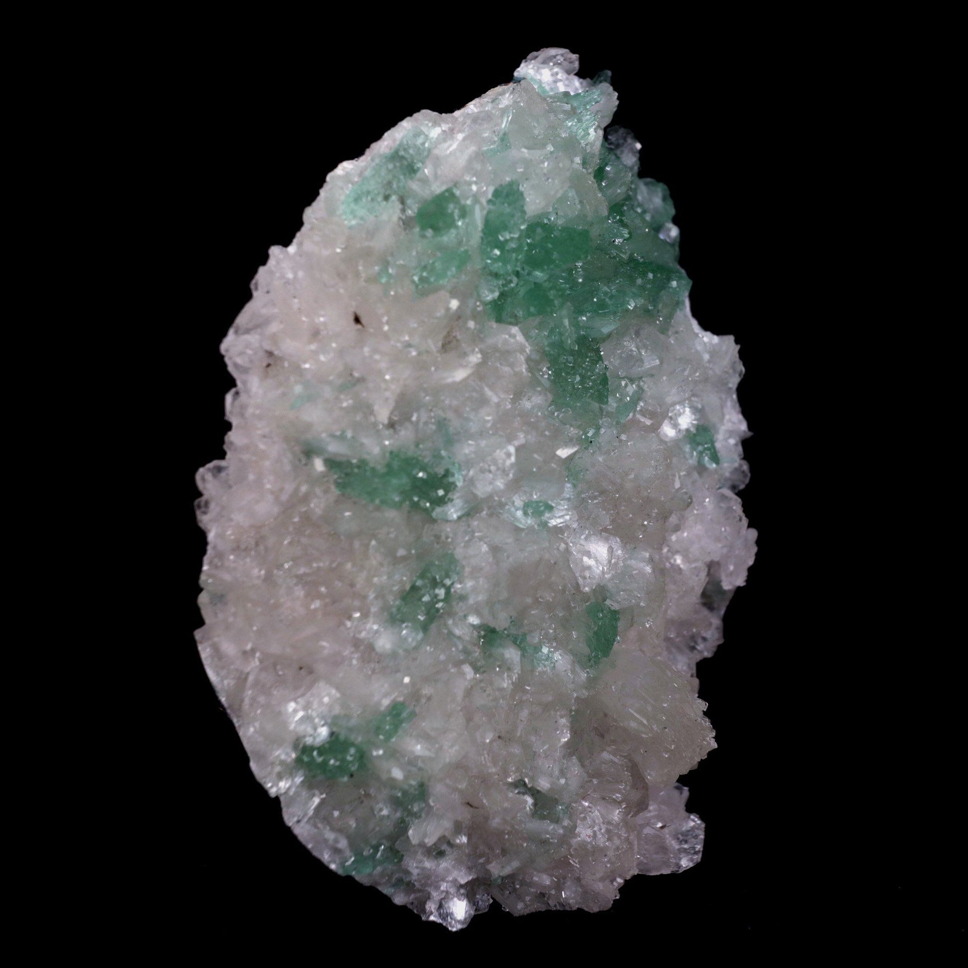 Green Apophyllite Crystals with Stilbite Big Cluster Natural Mineral S…  https://www.superbminerals.us/products/green-apophyllite-crystals-with-stilbite-big-cluster-natural-mineral-specimen-b-4785  Features: Large basalt matrices coated in strikingly beautiful two-toned gemmy tetragonal apophyllite crystals have beautiful starbursts, sprays, and clusters of gemmy, creamy stilbite blades strewn throughout them. The rich mint-green bodies of the apophyllite crystals are terminated by colourless