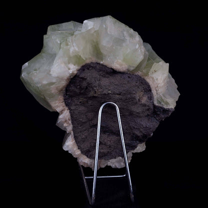 Green Apophyllite Terminate Cubes with Stilbite Natural Mineral Specim…  https://www.superbminerals.us/products/green-apophyllite-terminate-cubes-with-stilbite-natural-mineral-specimen-b-4485  Features:Fluorapophyllite crystals with soft peach coloured Stilbite crystals on minor matrix from Jalgaon of excellent grade, classic, sharp, extremely glossy, doubly terminated. A bright blazing green hue dominates the middle of the Apophyllite group, whereas the ends of the Apophyllite.