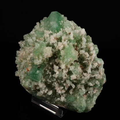 Green Apophyllite with Mordenite Natural Mineral Specimen # B 5582 Apophyllite Superb Minerals 