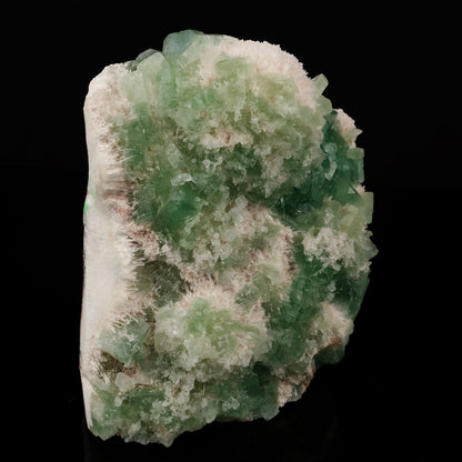 Green Apophyllite with Mordenite self standing Natural Mineral Specimen # B 5580 Apophyllite Superb Minerals 