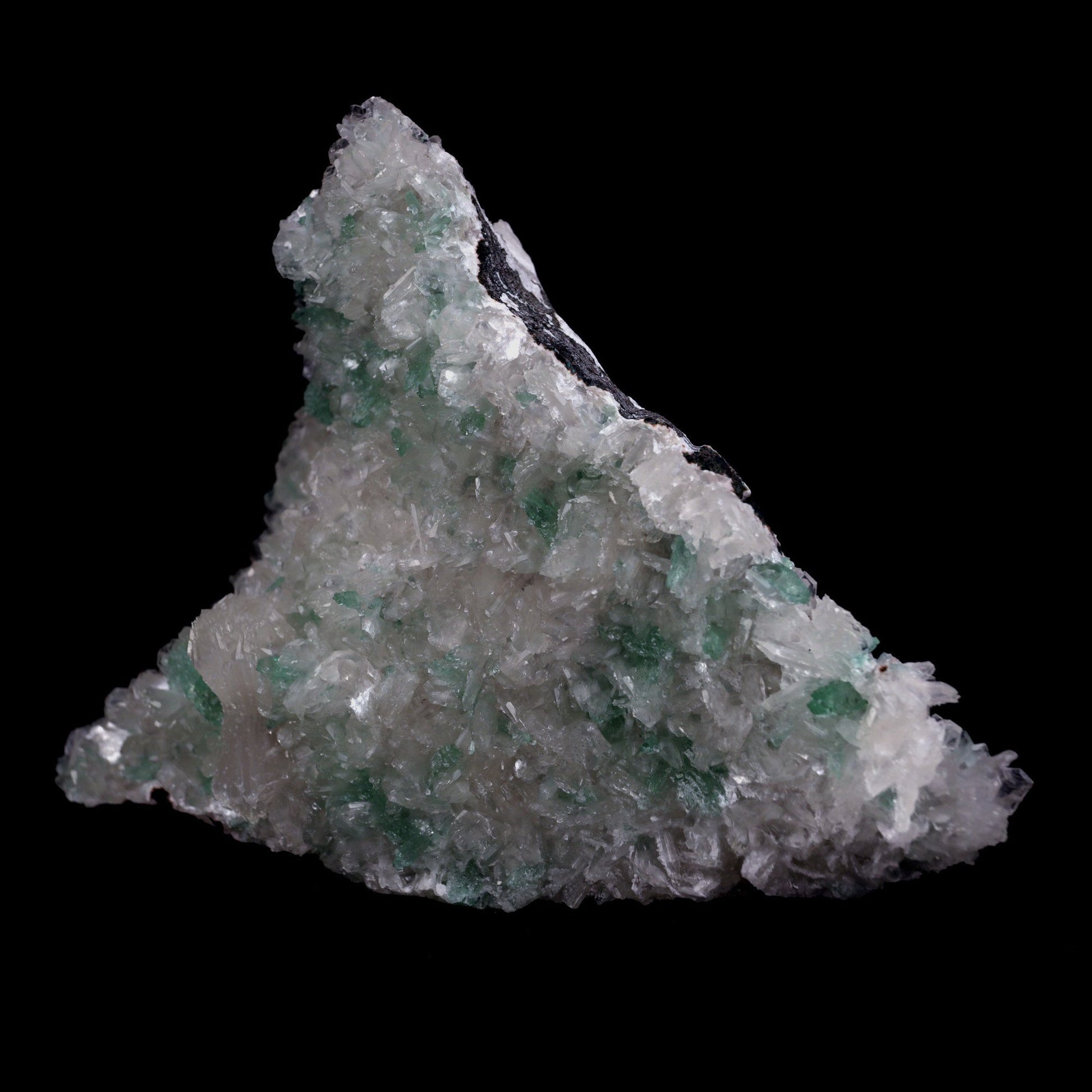 Green Apophyllite with Stilbite big Cluster Natural Mineral Specimen # B 4769 Apophyllite Superb Minerals 