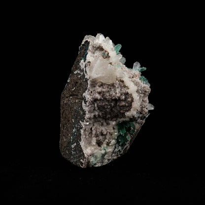 Green Apophyllite with Stilbite Natural Mineral Specimen # B 5200  https://www.superbminerals.us/products/green-apophyllite-with-stilbite-natural-mineral-specimen-b-5200  Features: On a plate of contrasting Stilbite crystals, a stunning example of glossy, radiating clusters of translucent green Apophyllite crystals. Flat terminations characterise these rare Apophyllite crystals, and the radiating, round-like clusters are stunning.This is a fantastic piece in fantastic condition.