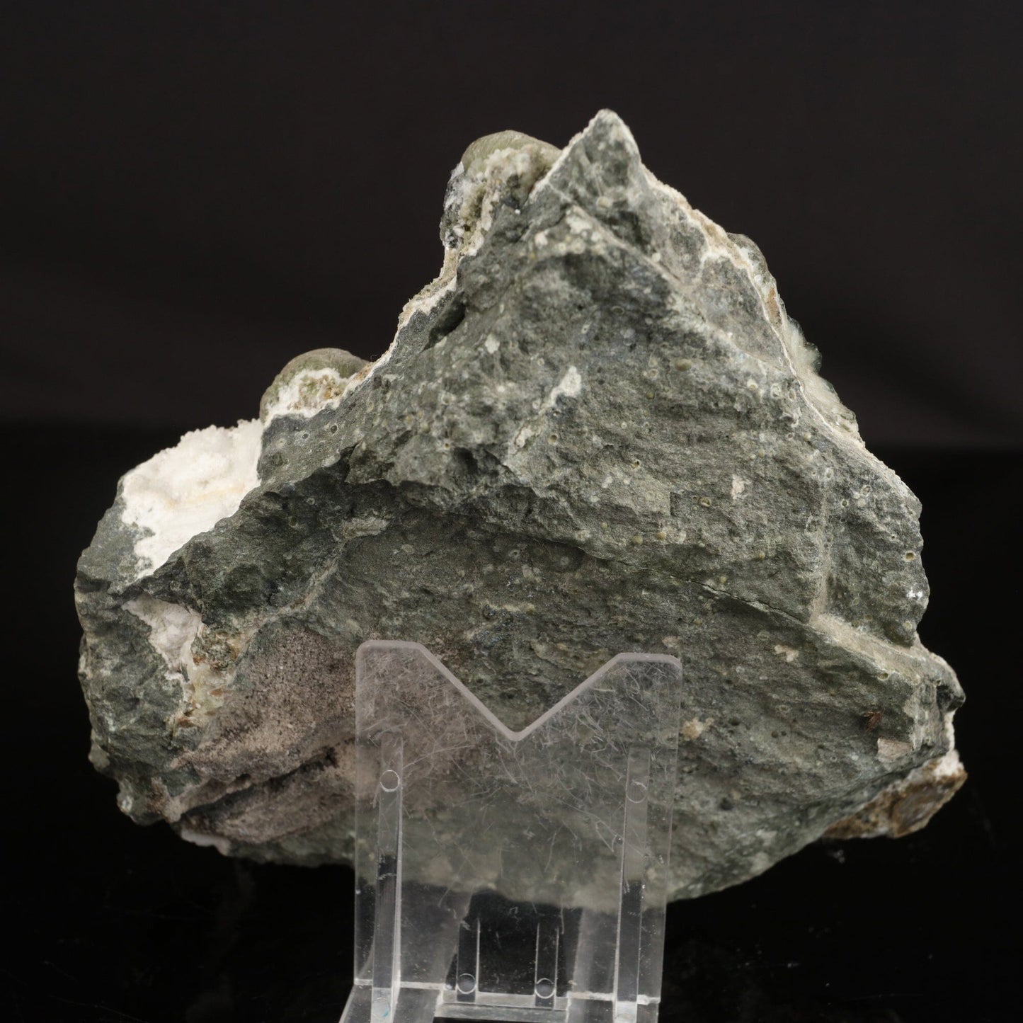 Gyrolite Balls on Chalcedony Natural Mineral Specimen # B 6624 Gyrolite Superb Minerals 