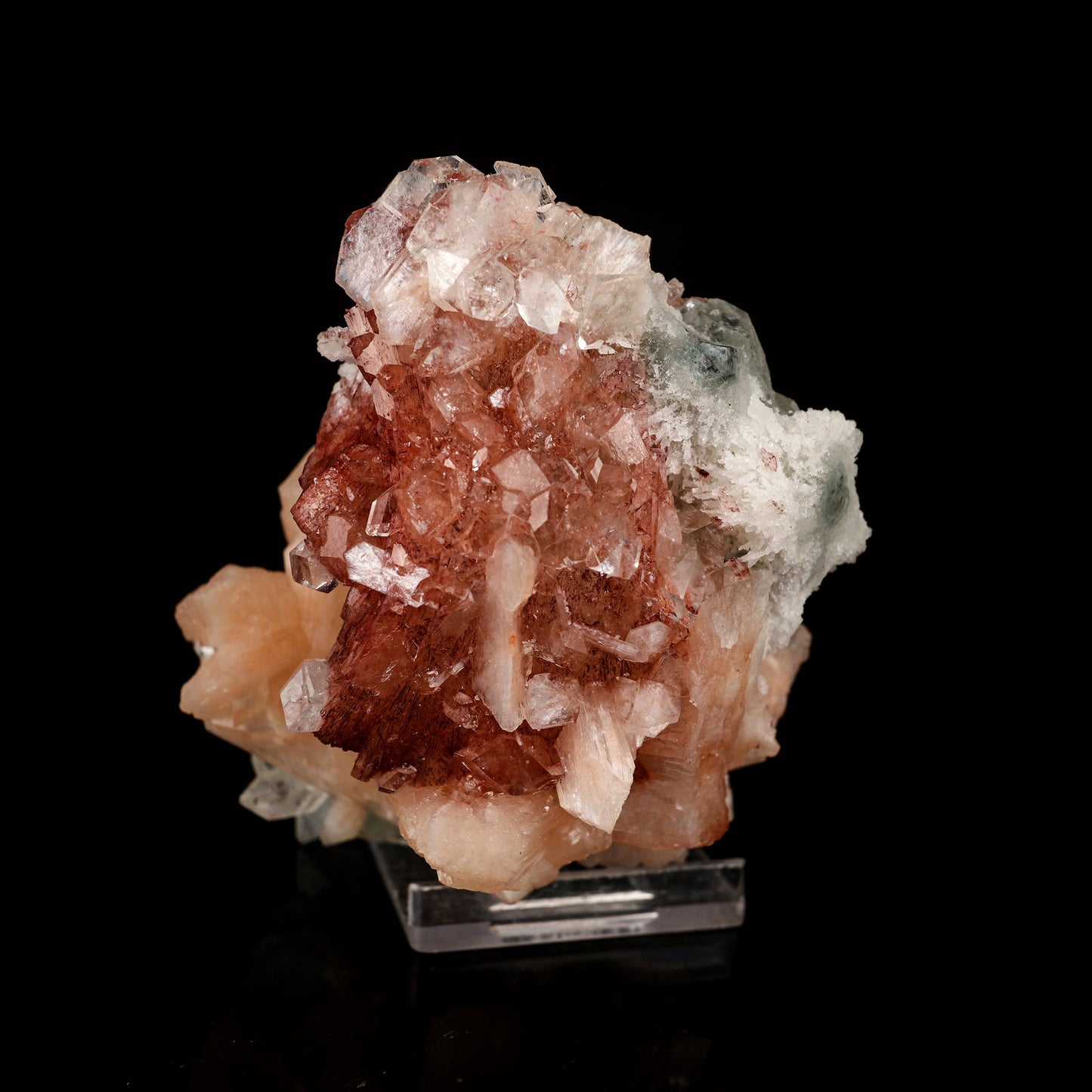 Heulandite Bow with Stilbite Natural Mineral Specimen # B 6223 Heulandite Superb Minerals 