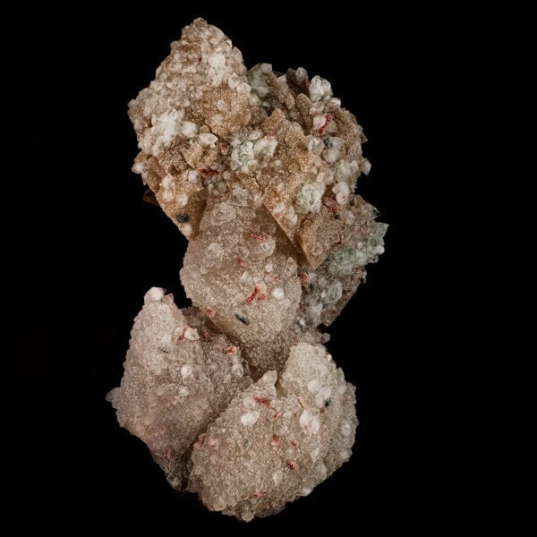 Huge Calcite formation with Chalcedony and stilbite Natural Mineral Specimen # B 6615 Calcite Superb Minerals 