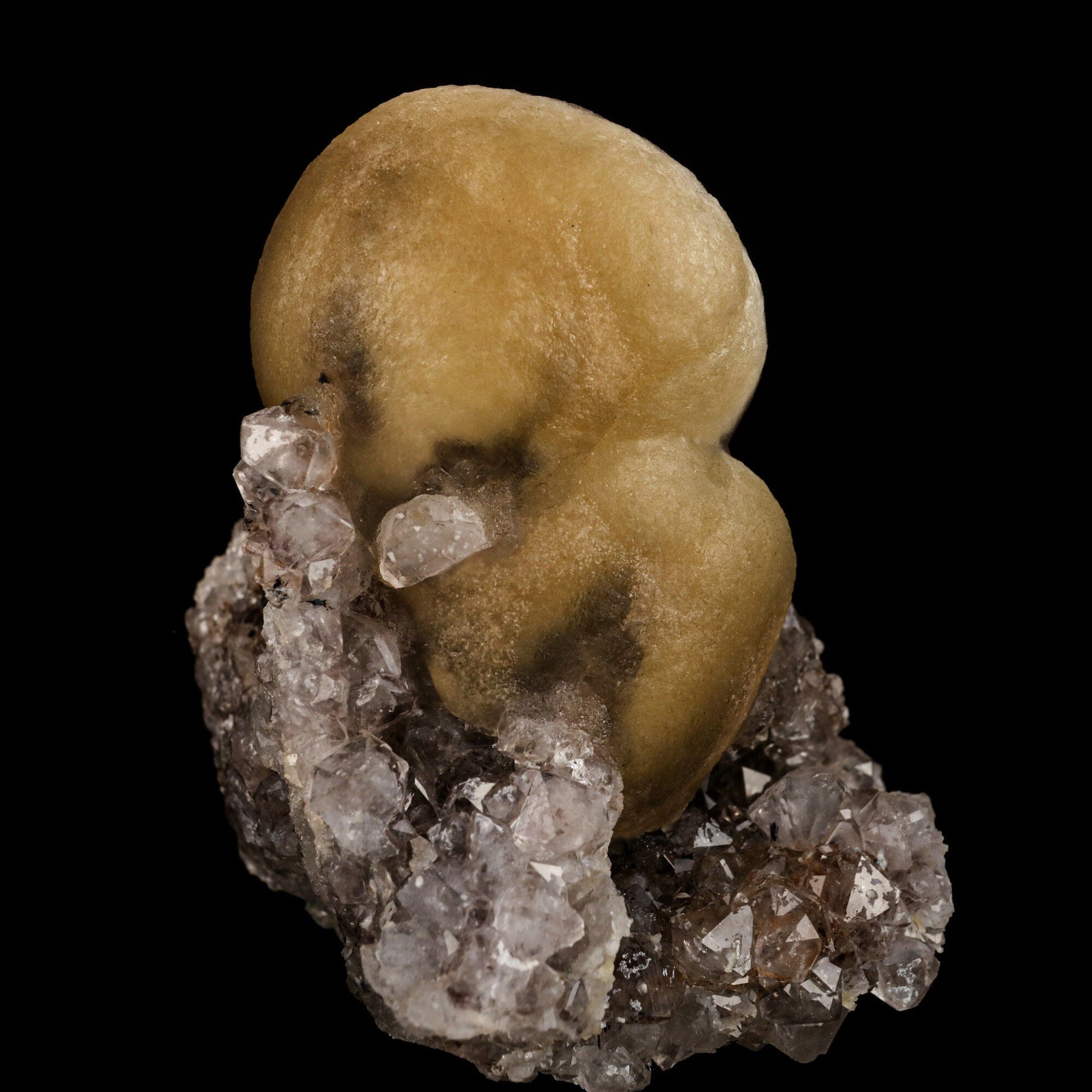 Huge Fluorite ball on Amethyst Natural Mineral Specimen # B 6556 Fluorite Superb Minerals 