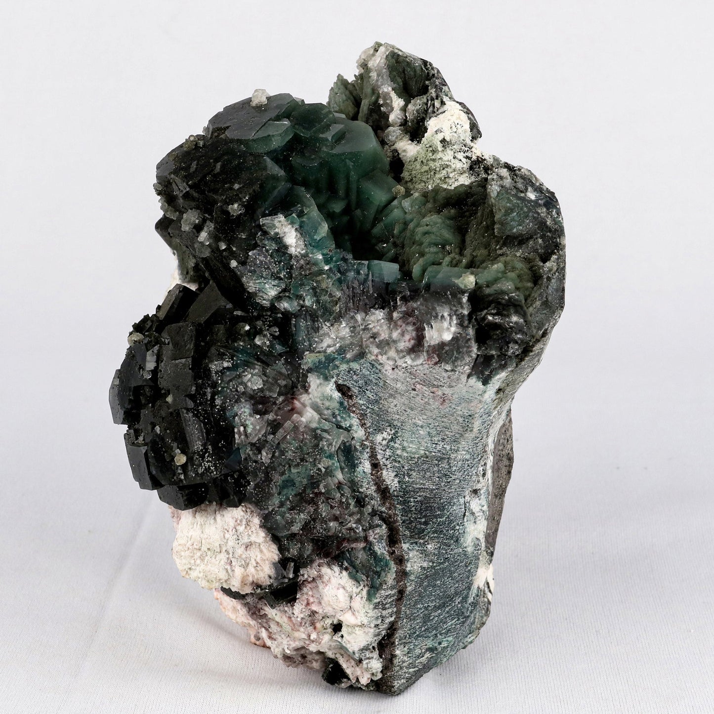 Marshy Apophyllite with Heulandite Natural Mineral Specimen # B 5358 Apophyllite Superb Minerals 