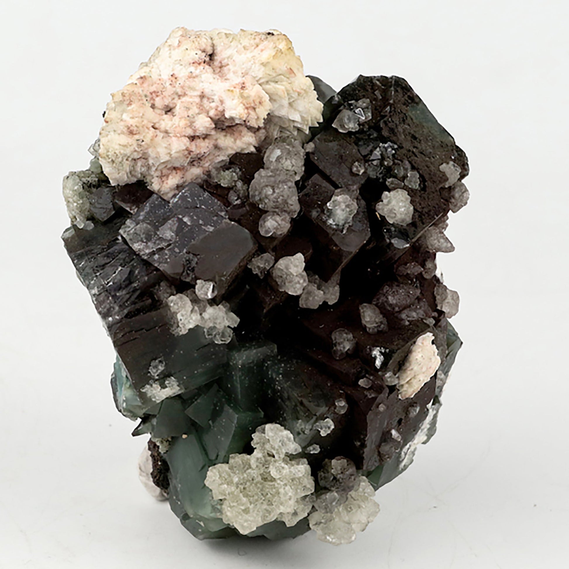 Marshy Apophyllite with Heulandite Natural Mineral Specimen # B 5394 Apophyllite Superb Minerals 
