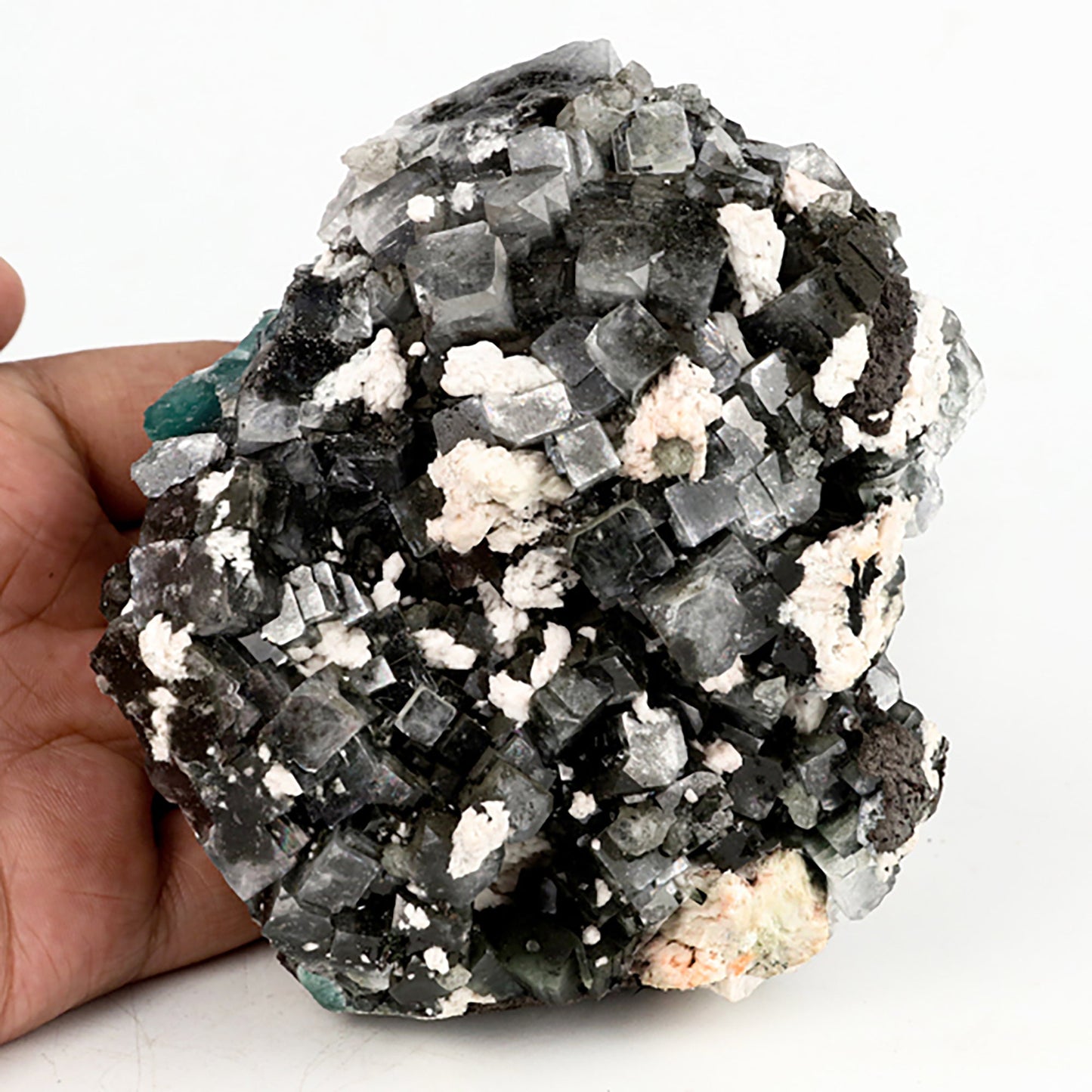 Marshy Apophyllite with Heulandite Natural Mineral Specimen # B 5398 Apophyllite Superb Minerals 