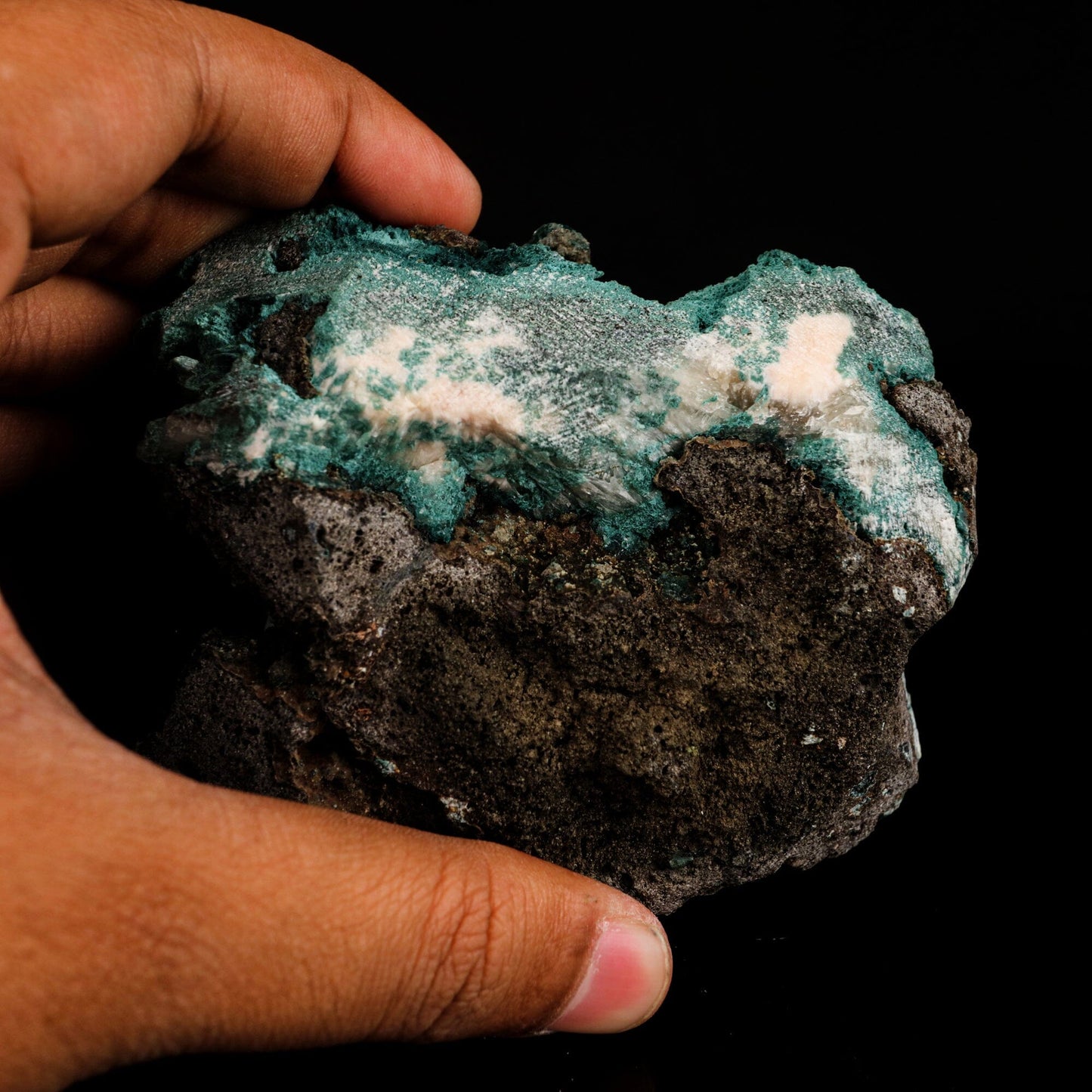 Marshy Apophyllite with Stilbite Natural Mineral Specimen # B 6566 Marshy Apophyllite Superb Minerals 