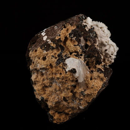 Mesolite on Heulandite Free Standing Natural Mineral Specimen # B 6051 Mesolite Superb Minerals 