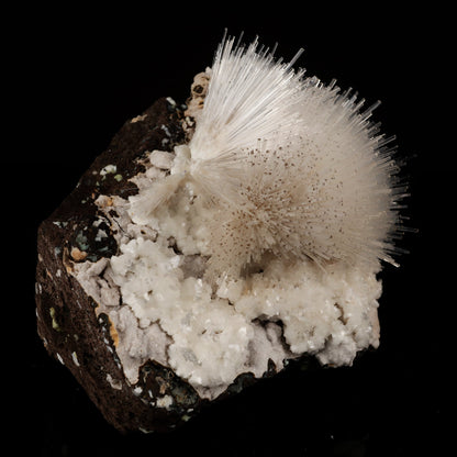 Mesolite on Heulandite Free Standing Natural Mineral Specimen # B 6051 Mesolite Superb Minerals 