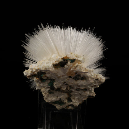 Mesolite on Heulandite Natural Mineral Specimen # B 6048 Mesolite Superb Minerals 