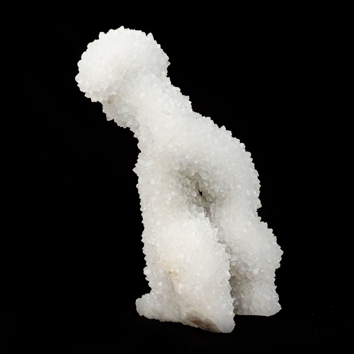 MM Quartz Coral Formation Natural Mineral Specimen # B 4951  https://www.superbminerals.us/products/mm-quartz-coral-formation-natural-mineral-specimen-b-4951  Features:The specimen is filled with drusy milky Quartz which has created pseudomorphs after scalenohedral Calcite crystals.The item is crystallised nearly all the way around with no matrix, and only a few small places of connection