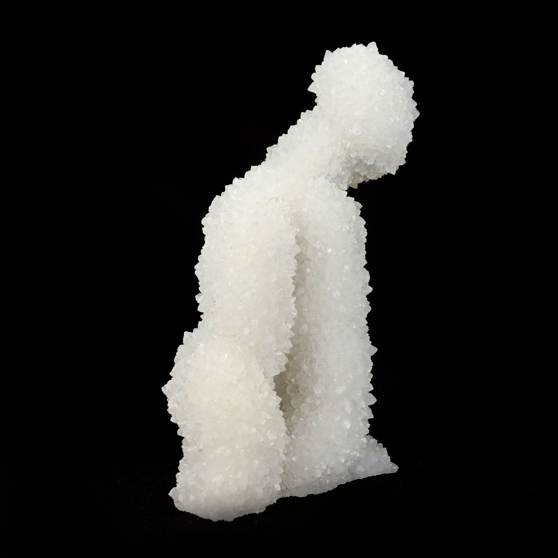 MM Quartz Coral Formation Natural Mineral Specimen # B 4951  https://www.superbminerals.us/products/mm-quartz-coral-formation-natural-mineral-specimen-b-4951  Features:The specimen is filled with drusy milky Quartz which has created pseudomorphs after scalenohedral Calcite crystals.The item is crystallised nearly all the way around with no matrix, and only a few small places of connection
