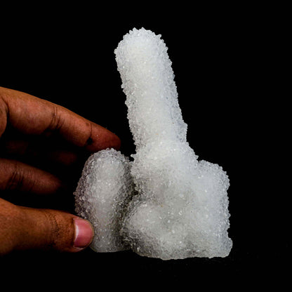 MM Quartz Coral Formation Natural Mineral Specimen # B 4996  https://www.superbminerals.us/products/mm-quartz-coral-formation-natural-mineral-specimen-b-4996  Features:&nbsp;The specimen is made up of drusy milky Quartz that has pseudomorphed following scalenohedral Calcite crystals.The item is crystallised nearly all the way around, with no matrix and only a few small points of attachment, and is thus on the verge of becoming a complete "floater."This type of specimen