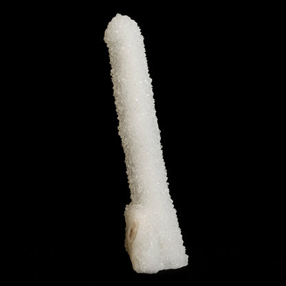MM Quartz Stalactite Natural Mineral Specimen # B 5029  https://www.superbminerals.us/products/mm-quartz-stalactite-natural-mineral-specimen-b-5029  Features:&nbsp;Natural manufactured MM Quartz Stalactite from Nashik, India.This sculpture is self-standing and will look amazing in any collection, exhibition, or alter. Primary Mineral(s): MM QuartzSecondary Mineral(s): N/AMatrix: N/A 7 Inch x 2 InchWeight : 295 GmsLocality: Nashik, Maharashtra,