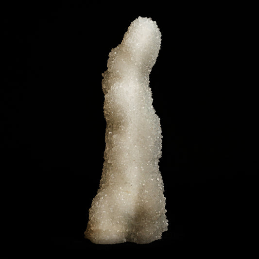 MM Quartz Stalactite Sprakling! Natural Mineral Specimen # B 5038  https://www.superbminerals.us/products/mm-quartz-stalactite-sprakling-natural-mineral-specimen-b-5038  Features:&nbsp;A extremely attractive specimen of pure clear Quartz crystals that completely cover all sides of a 7Inch high stalactite as well as two smaller neighbouring stalactites, resulting in excellent symmetry.A stunning showpiece in superb condition. Primary Mineral(s): MM Quartz