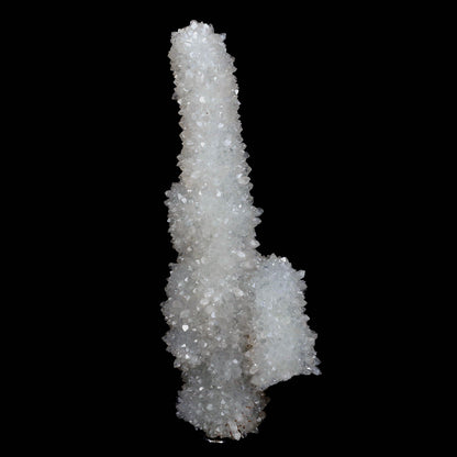 MM Quartz Stalactite with Sprakling Crystals Natural Mineral Specimen …  https://www.superbminerals.us/products/mm-quartz-stalactite-with-sprakling-crystals-natural-mineral-specimen-b-4469  Features:Natural produced MM Quartz Stalactite from Aurangabad, India.This sculpture is self-standing and will look wonderful in any collection, display, or alter. Primary Mineral(s): MM quartSecondary Mineral(s): N/AMatrix: N/A21 cm x 8 cmWeight : 665 Gms Locality: Nashik, Maharashtra, IndiaYear of Discovery: 2020