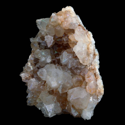 MM Quartz with Rainbow Effect 'Anandalite' Natural Mineral Specimen #…  https://www.superbminerals.us/products/mm-quartz-with-rainbow-effect-anandalite-natural-mineral-specimen-b-4611  Features: Anandalite, commonly known as Aurora Quartz or Rainbow Quartz, is mined in India. The tiny points of the clusters reflect dazzling rainbows that form on the surface of the quartz (as opposed to the internal rainbows that reflect from within in other mineral specimens.) Surface rainbow reflections