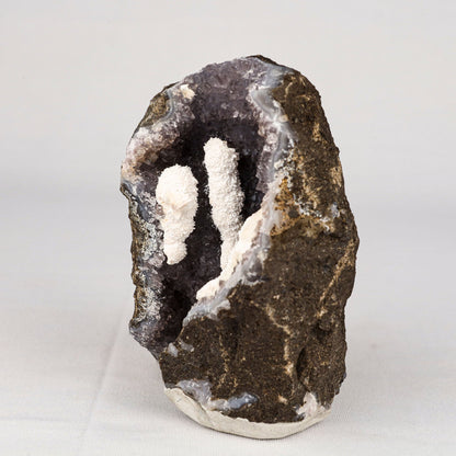 Mordenite with amethyst Natural Mineral Specimen # B 5436 Apophylite Superb Minerals 