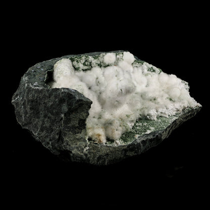 Okenite Big Puffballs Inside Chalcedony Geode Natural Mineral Specimen # B 6169 Okenite Superb Minerals 