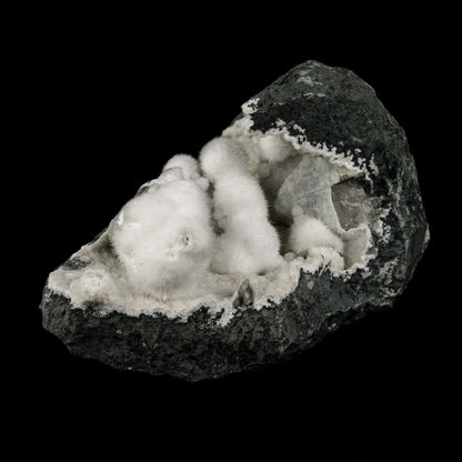 Okenite Big Puffballs Inside Chalcedony Geode Natural Mineral Specimen # B 6173 Chalcedony Superb Minerals 