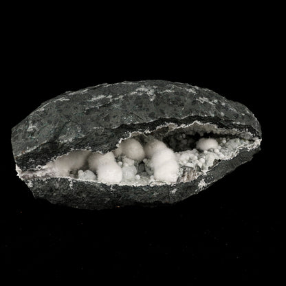 Okenite Big Puffballs Inside Gyrolite Geode Natural Mineral Specimen # B 5867 Okenite Superb Minerals 