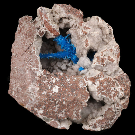 Pentagonite on Chalcedony Rare Find Natural Mineral Specimen # B 5793 Pentagonite Superb Minerals 