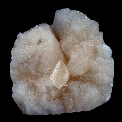 Powellite Fluorescent Mineral with Apophyllite Stilbite Natural Minera…  https://www.superbminerals.us/products/powellite-with-apophyllite-stilbite-natural-mineral-specimen-b-4022  Features:Powellite is the rarest and most desirable mineral from the famed Deccan Trap basalt's of India. These two glassy and gemmy, yellow-orange crystals rest on less developed Powellite, which in turn rests on a matrix of massive pink Stilbite & Apophyllite. Showy and highly representative combination material