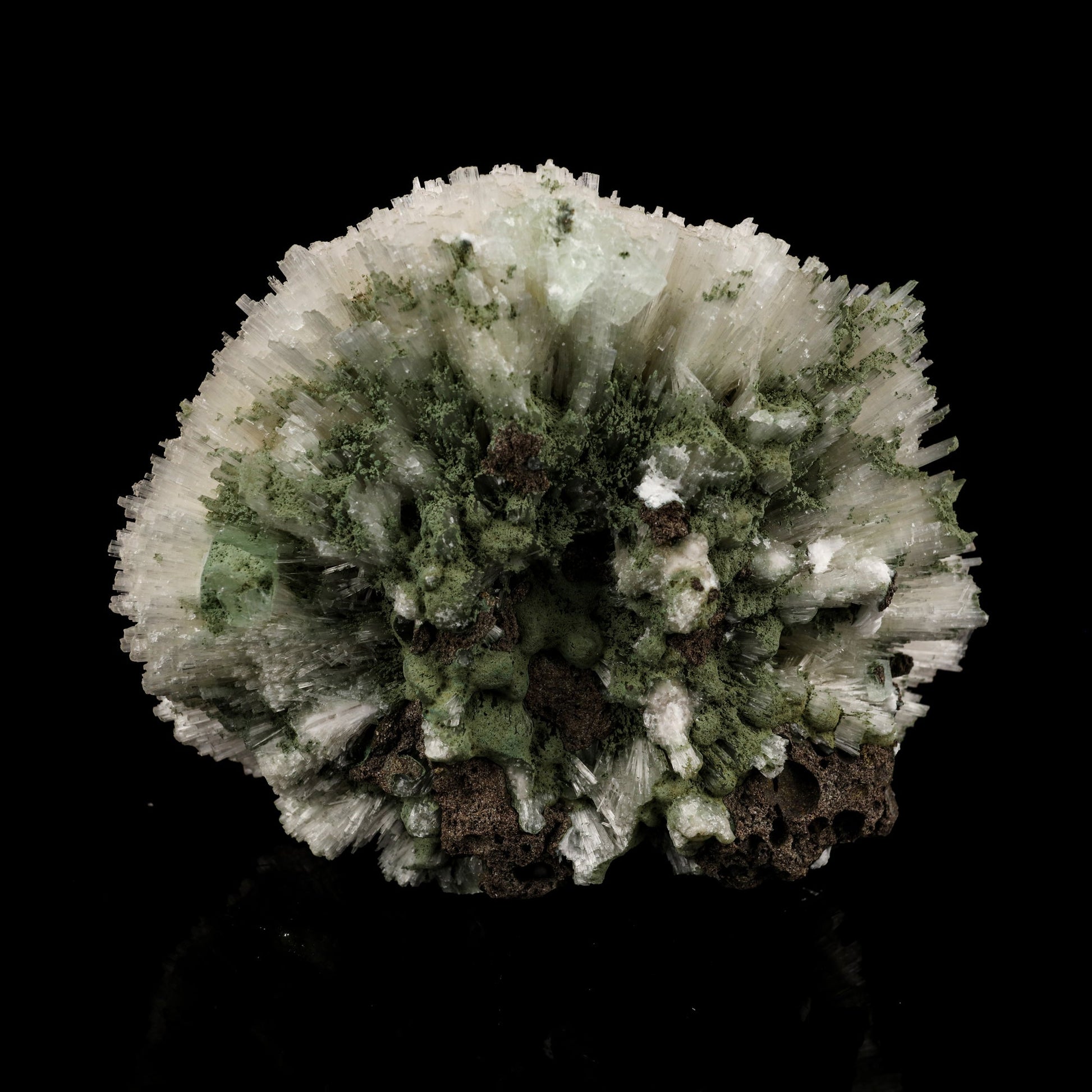 Scolecite Ball Natural Mineral Specimen # B 6044 Scolecite Superb Minerals 