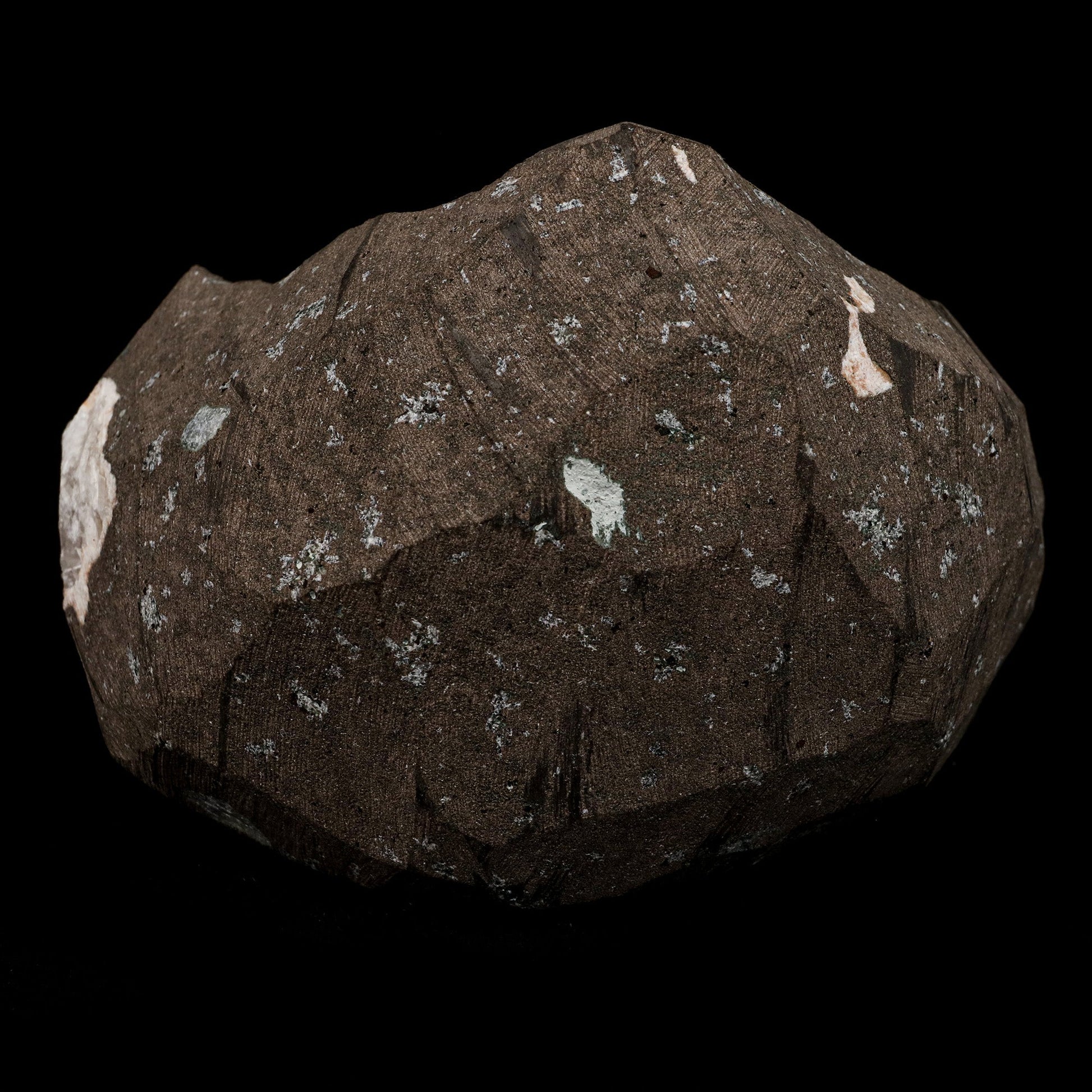 Scolecite Intergrown Sprays Inside Heulandite Geode Natural Mineral Sp…  https://www.superbminerals.us/products/scolecite-intergrown-sprays-inside-heulandite-geode-natural-mineral-specimen-b-5140  Features: Crystals of milky white scolecite grown on matrix of reddish heulandite inside a geode. Unwanted rock by the side of the specimen is cut using saw. Primary Mineral(s): Scolecite Secondary Mineral(s): N/AMatrix: Heulandite 4 Inch x 3 InchWeight : 462 GmsLocality: Aurangabad, Maharashtra, 