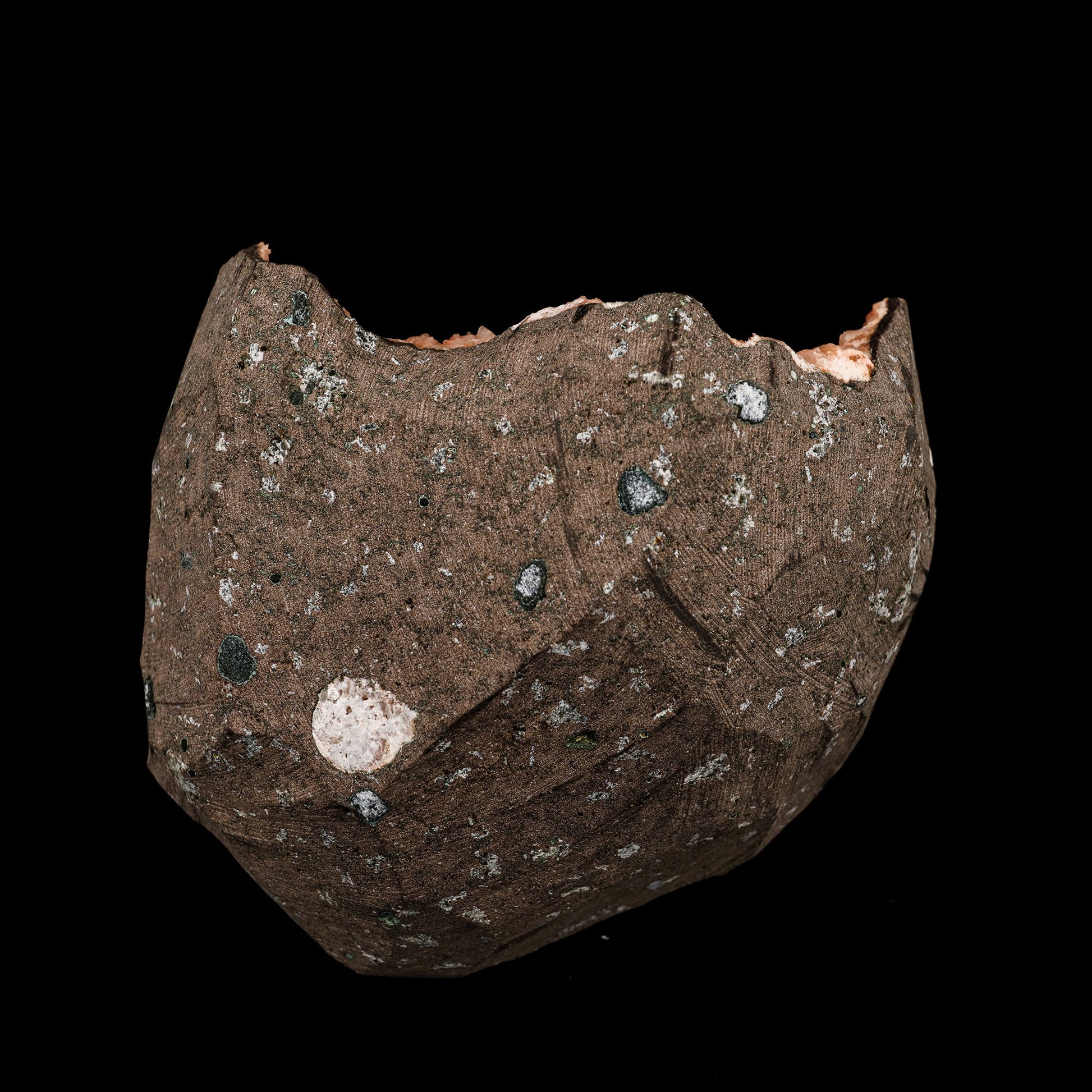 Scolecite Sprays in Heulandite Geode Natural Mineral Specimen # B 6299 Scolecite Superb Minerals 