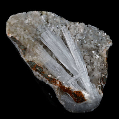 Scolecite Sprays Inside Fan Shape Heulandite Geode Natural Mineral Spe…  https://www.superbminerals.us/products/scolecite-sprays-inside-fan-shape-heulandite-geode-natural-mineral-specimen-b-4651  Features: A beautiful piece with a geode lined with white druzy, glossy Heulandite crystals. The crystals are well defined and have a glossy, almost glassy shine.This item is gleaming. Excellent condition. Primary Mineral(s): Scolecite