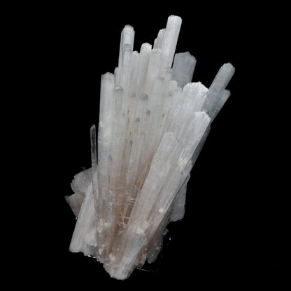 Scolecite Sprays Natural Mineral Specimen # B 4765  https://www.superbminerals.us/products/scolecite-sprays-natural-mineral-specimen-b-4765  Features: Recent discoveries in Nashik have yielded some spectacular intergrown jackstraw sprays of glassy, iridescent, clear to translucent scolecite prism. STUNNING. The stunning crystals extend in every direction. 