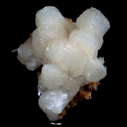 Stilbite Lusterous on Heulandite Natural Mineral Specimen # B 4917  https://www.superbminerals.us/products/stilbite-lusterous-on-heulandite-natural-mineral-specimen-b-4917  Features: A magnificent doubly terminated stilbite bowtie with outstanding wide shape is placed artistically on the blocky basalt matrix.&nbsp; The many glossy bone-white bladed heulandites scattered over the matrix beautifully compliment the very lustrous, transparent, cream-colored stilbite.