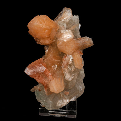 Stilbite on Chalcedony Natural Mineral Specimen # B 6230 Calcite Superb Minerals 