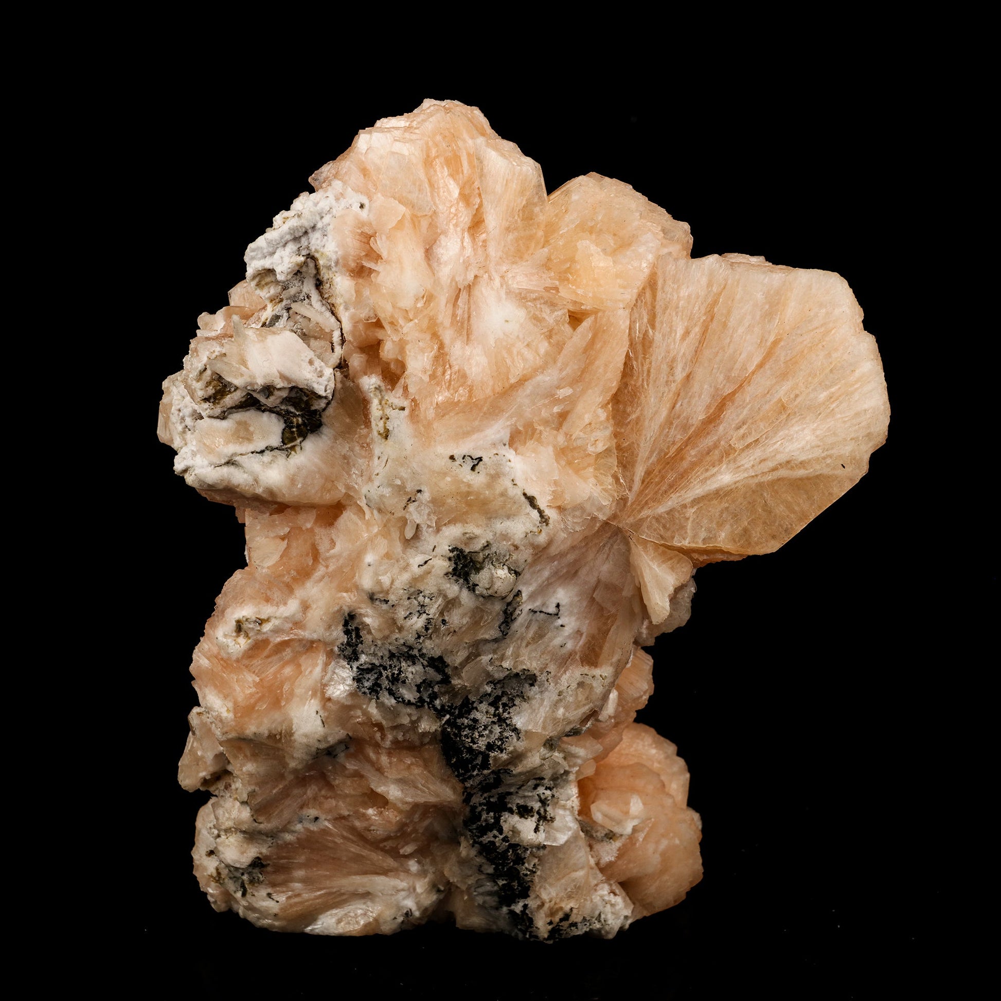 Stilbite Pink Free Standing Natural Mineral Specimen # B 5940 Stilbite Superb Minerals 