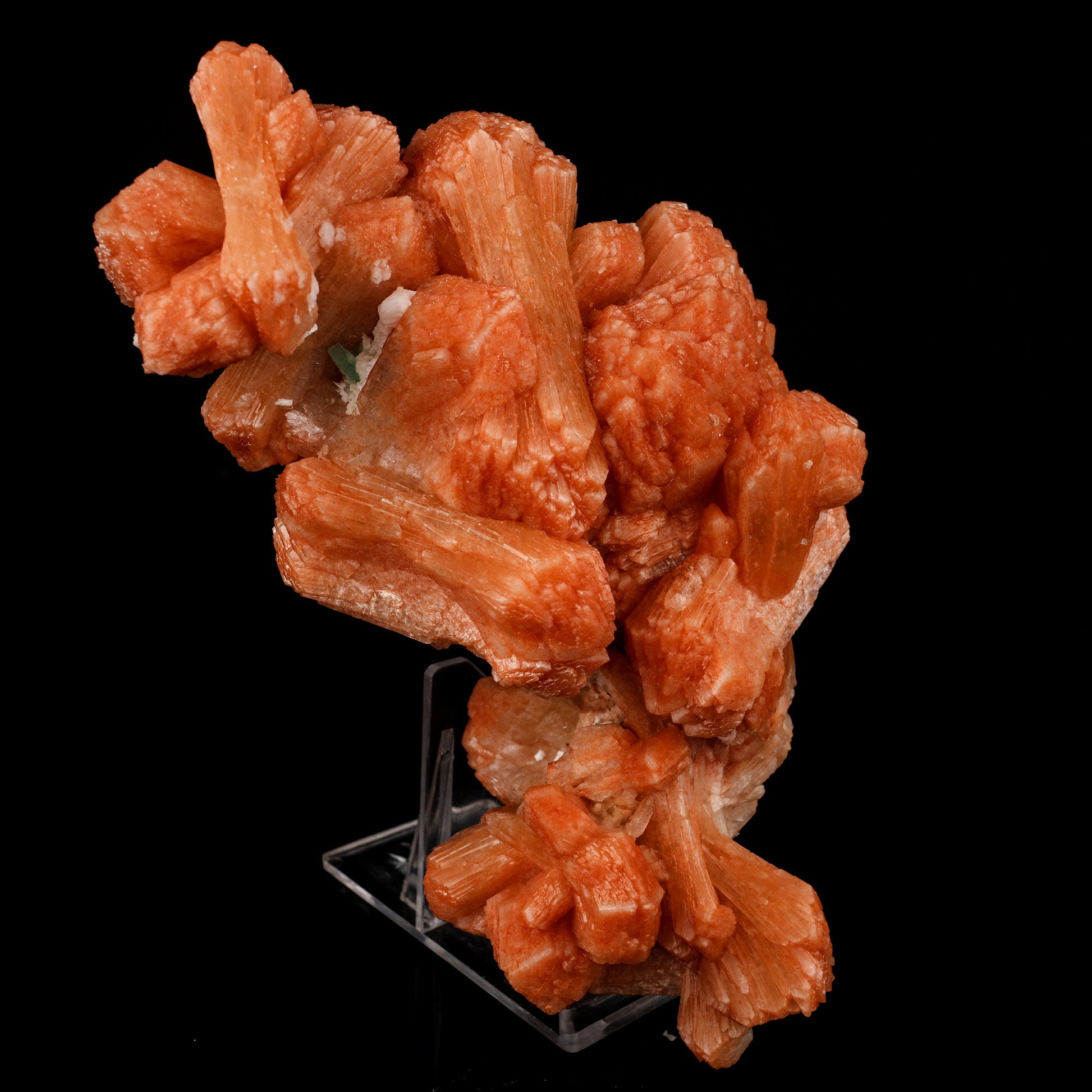 Stilbite Red Natural Mineral Specimen # B 5833 Stilbite Superb Minerals 