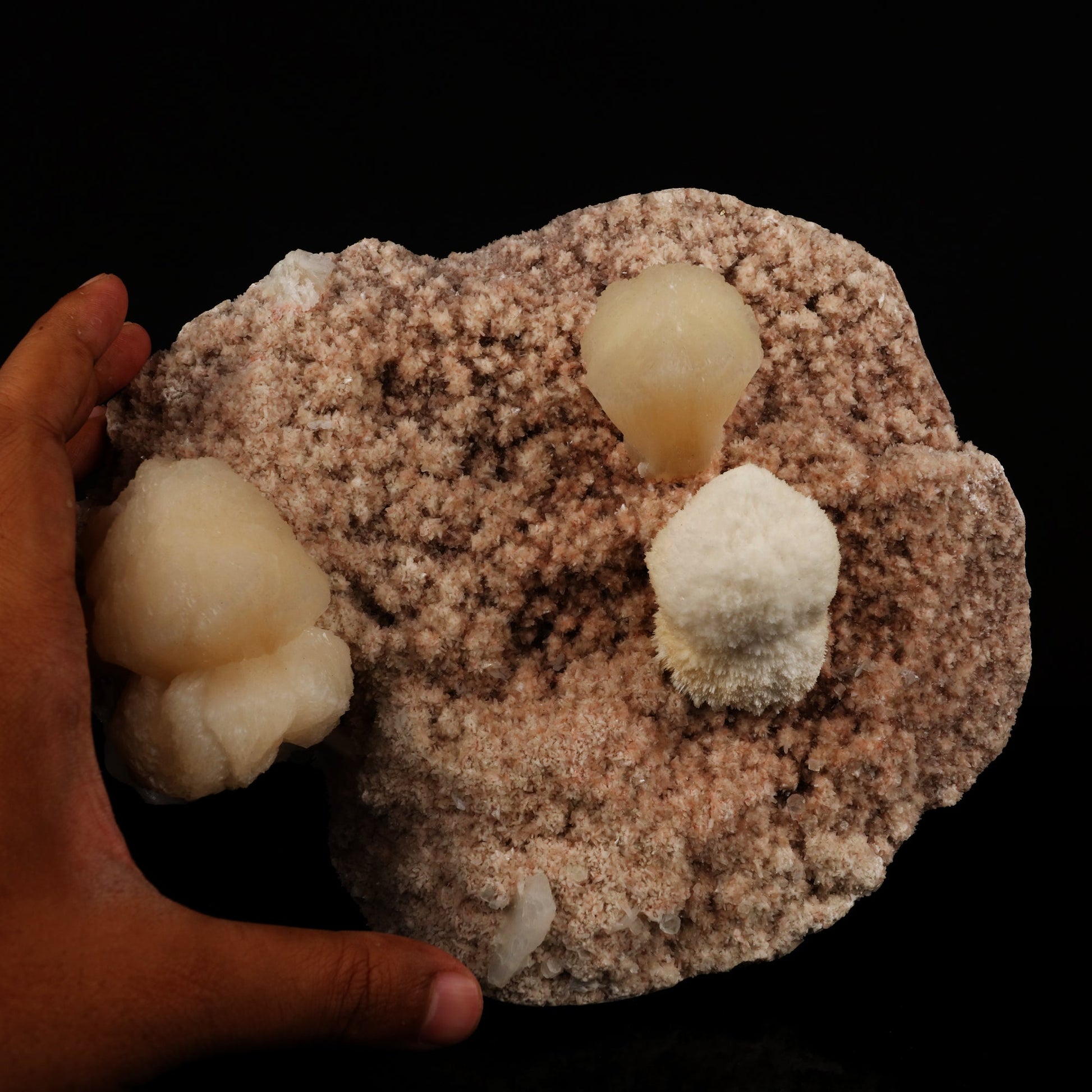 Stilbite with Heulandite Natural Mineral Specimen # B 5584 Stilbite Superb Minerals 