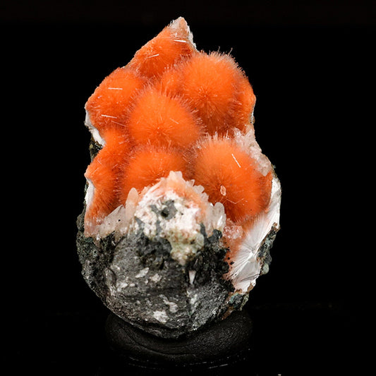 Thomsonite Deep Orange Rare, Free Standing Natural Mineral Specimen # B 6680 Thomsonite Superb Minerals 