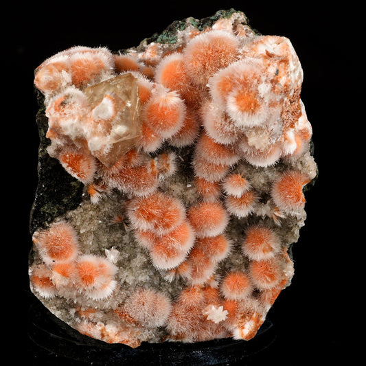 Thomsonite Orange Rare Find Free Standing Natural Mineral Specimen # B 6477 Thomsonite Superb Minerals 