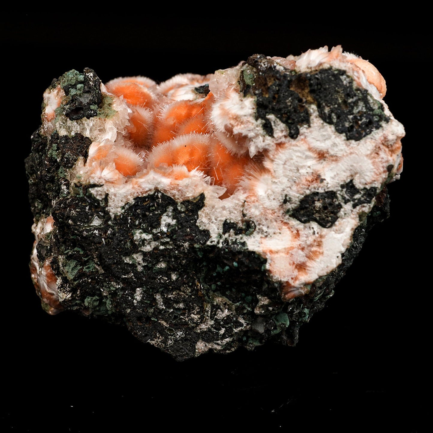 Thomsonite Orange Rare Find Natural Mineral Specimen # B 6644 Thomsonite Superb Minerals 
