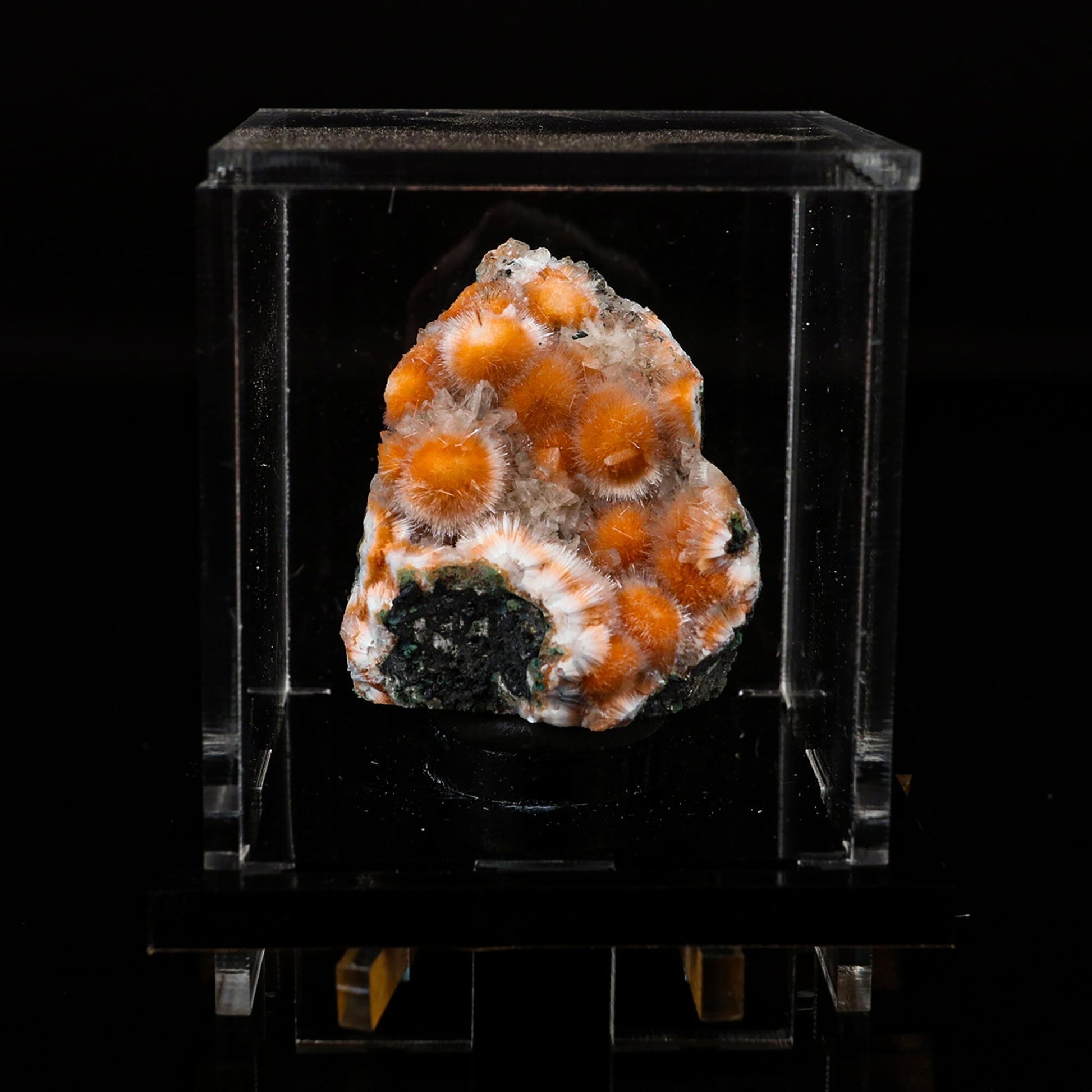 Thomsonite Orange Rare, Free Standing Natural Mineral Specimen # B 6701 Thomsonite Superb Minerals 