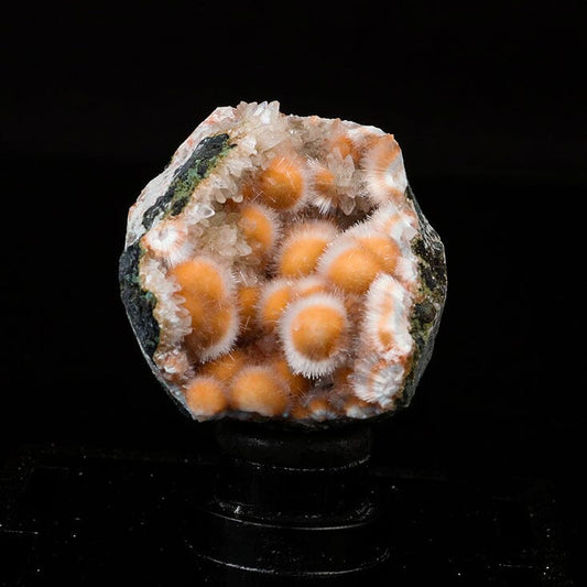 Thomsonite Orange Rare, Free Standing Natural Mineral Specimen # B 6703 Thomsonite Superb Minerals 