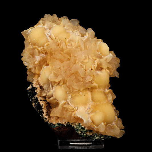 Thomsonite Rare Find with Stilbite Natural Mineral Specimen # B 5747 Thomsonite Superb Minerals 